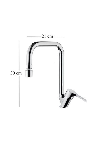 VENİTA Venita Sapphire 360° Kitchen Sink Faucet with Movable Brass Aerator