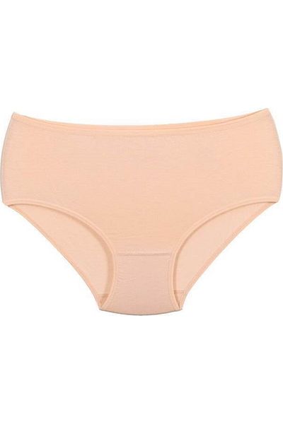 Özten Women's Bamboo High Waist Thin Edge Bato Panties 6 Pieces