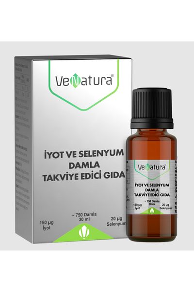 VeNatura 30 mL Iodine and Selenium Drops