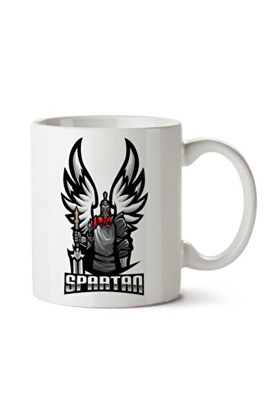 ART HEDİYE كوب سبارتان مطبوع على الجانبين