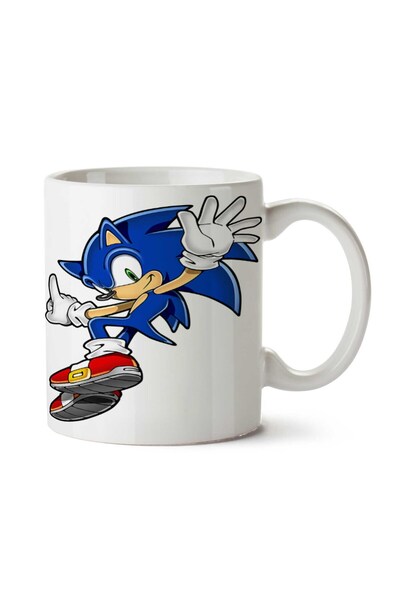 ART HEDİYE كوب سونيك القنفذ Oley Oley Eyo Eyo مطبوع على الجانبين