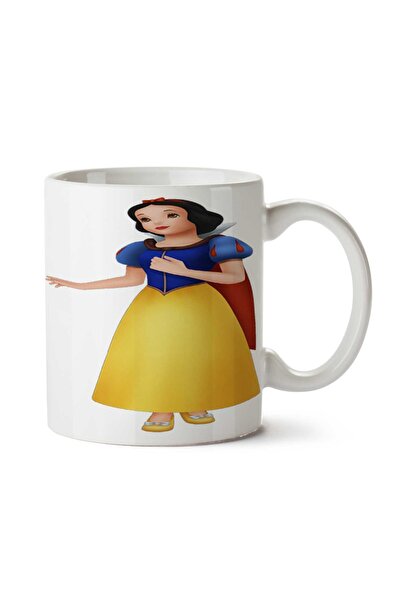 ART HEDİYE كوب مطبوع على الجانبين من Snow-White-Free-PNG-Image