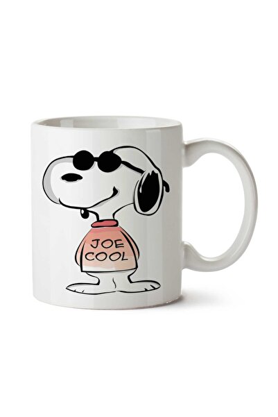 ART HEDİYE كوب سنوبي جو كول مطبوع على الجانبين