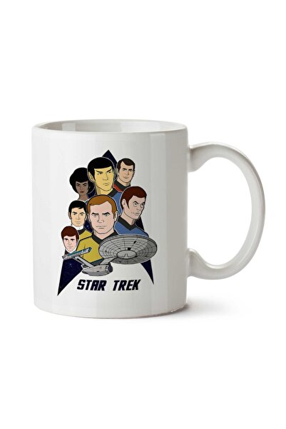 ART HEDİYE كوب من سلسلة Star Trek the Animated Captain Kirk Spok مطبوع على ال...