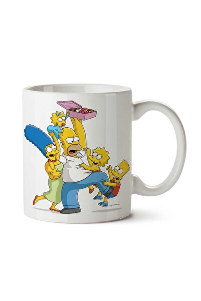 ART HEDİYE كوب سمبسون ليزا سيمبسون مطبوع على الجانبين