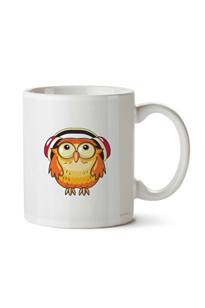 ART HEDİYE Snowy Owlsa Two Side Printed Mug