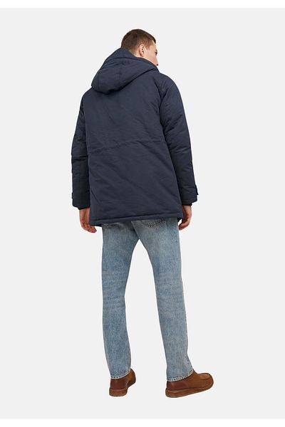 Jack & Jones Jacke CLIP Kapuze oder gefütterter Parka, gepolsterter Reißverschluss und Taschen