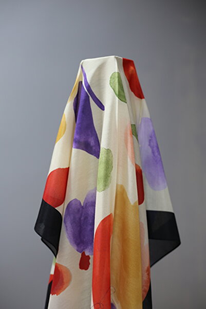 Akel Soft Digital Patterned Shawl Size 75 x 185