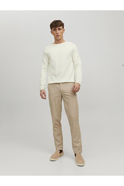 Jack & Jones Strickpullover Mit Rundhals Einfarbig Strickpullover Mit Rundhals