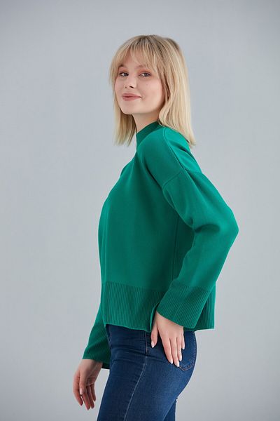 ikomteks Pulover de tricotaj - Design cu gât crew