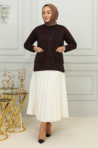 penye Women's Cardigan with Pockets, Mother's Clothing