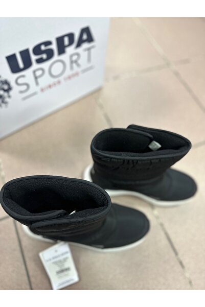 U.S. Polo Assn. U.S POLO ASSN. KADIN SİYAH RENK SPOR SALAŞ CIRT BANTLI KAR BOTU VOCAL