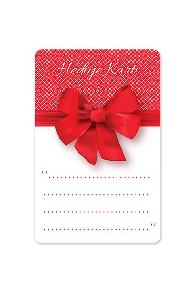 Balkan 25 Pieces 8.5x5.5 Cm Printed - Note Card for Gift Note / Oval Corner - (SPECIAL DAY Card)