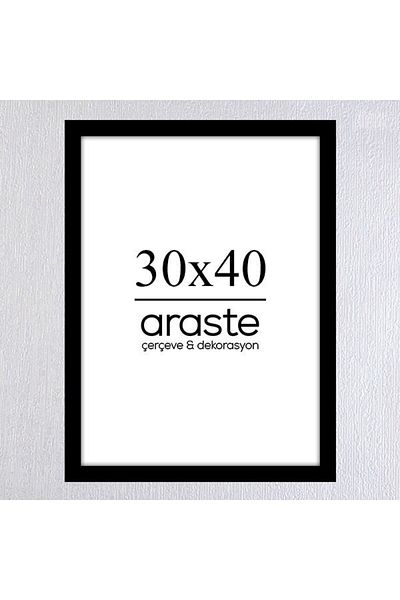 AS TİCARET 30x40 Frame (No Poster) - Bos1003