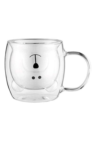 mystylee Cute Teddy Bear Double Leather Mug 250ml