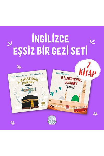 Karavan Çocuk English A Unique Travel Set (2 Books)
