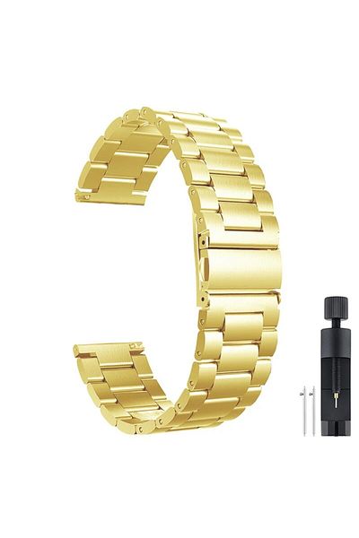 Fibaks لساعة Huawei Watch GT4 مقاس 41 ملم من الفولاذ المقاوم للصدأ مع وصلة من الفولاذ المقاوم للصدأ قابلة للتعديل