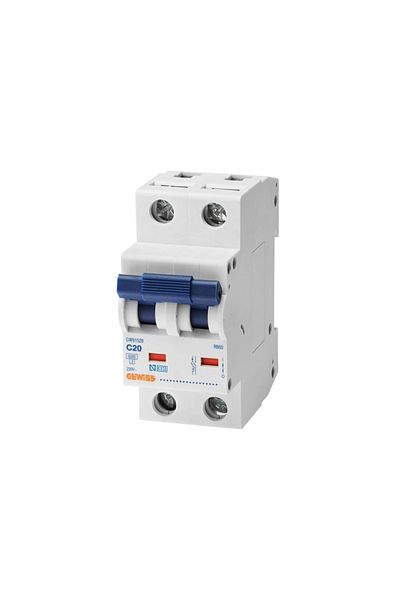 Gewiss RB60 MCB 2P C40 6KA الصمامات التلقائية