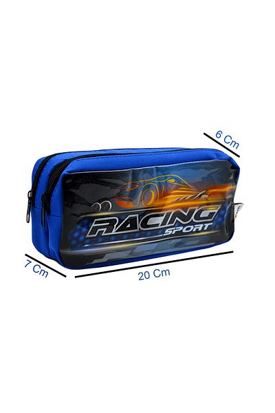Gen-Of West Kids Two Compartment PVC Pencil Bag