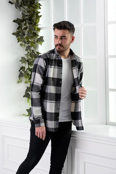 Dorss Мъжка риза Slimfit Plaid Lumberjack