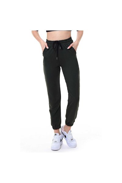 Miss Puddra Women's Jogger Single Bottom Tracksuit Khaki
