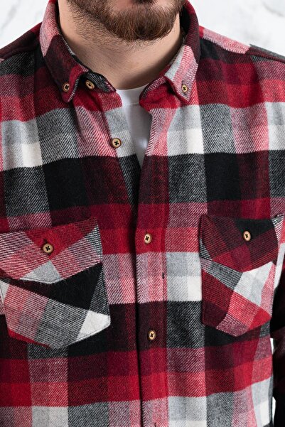 ADVANTE Сlimfit Подвійна кишеня Лісоруб Сорочка