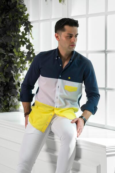 Paul Martin Canadian Paul Martin Regular Fit Літня сорочка з візерунком для чоловіків