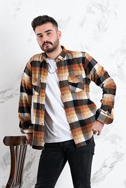 ADVANTE Сlimfit Подвійна кишеня Лісоруб Сорочка