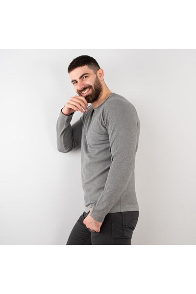 AKÇAYLAR Ανδρικό πλεκτό πουλόβερ Slimfit Knit