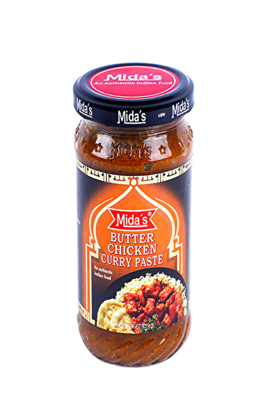 Midas Mida's Butter Chıcken Paste 300gr (Tereyağlı Tavuk İçin Köri Ezmesi)
