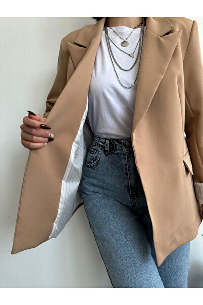 AÈC PRIVÈ Γυναικείο μπουφάν Blazer με επένδυση υψηλής ποιότητας 77557