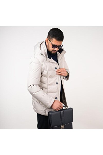 AKÇAYLAR Montesori Капюшонний чоловічий надувний пуховик