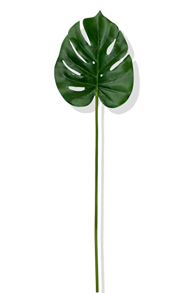 Cihan Çiçekçilik Yapay Tek Dal Monstera Yaprağı 68 Cm