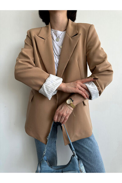 AÈC PRIVÈ Γυναικείο μπουφάν Blazer με επένδυση υψηλής ποιότητας 77557