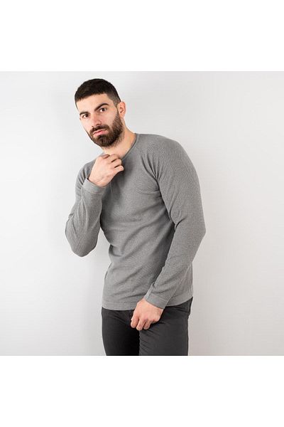 AKÇAYLAR Ανδρικό πλεκτό πουλόβερ Slimfit Knit