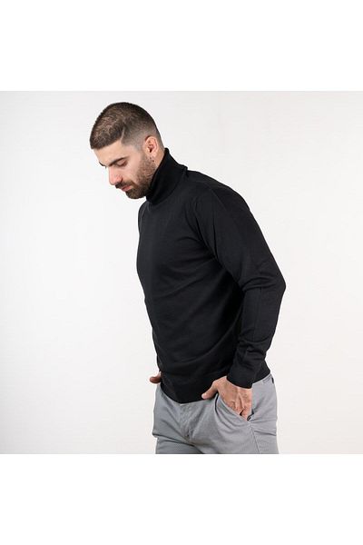 AKÇAYLAR Pulover cu gât înalt Nehir Knitwear