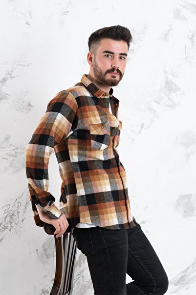 ADVANTE Сlimfit Подвійна кишеня Лісоруб Сорочка