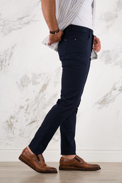 APARTRO Regular Fit Seasonal 5 Pocket Men's Gabardine Trousers