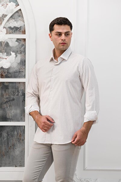 ADVANTE Екологічна сорочка Slimfit з довгими рукавами для чоловіків