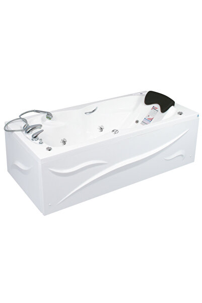 Waterway Ocean Sıde Jakuzi 170x80 H:55 Comfort Hidromasajlı Sistemli Küvet Gö...