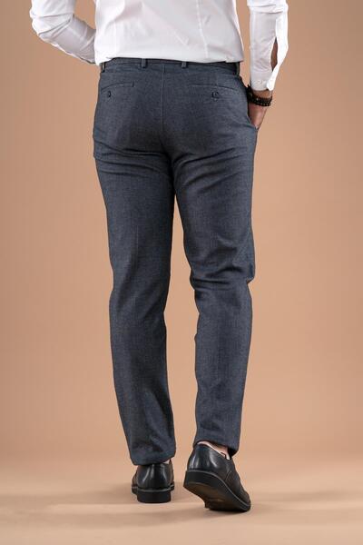 AKÇAYLAR Regular Fit Kışlık Armürlü Gabardin Pantolon