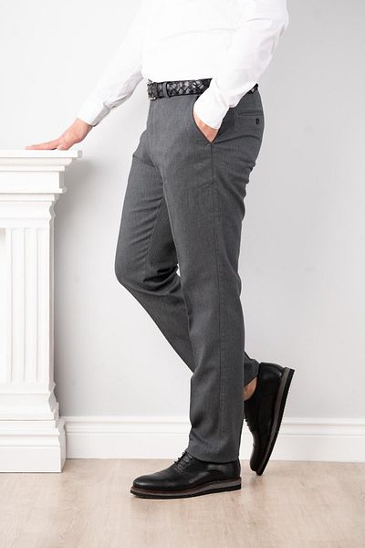 LUCCİO Ανδρικό παντελόνι Gabardine Luccio Regular Fit Winter