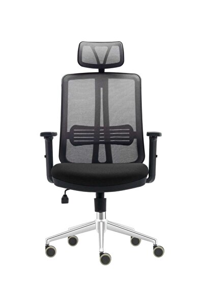 ofisiniyenile Ermes Başlıklı Bel Destekli Hareketli Kollu Dönerli Tekerlekli ...