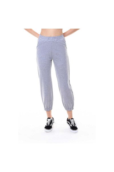Miss Puddra Gray Loose Cut Jogger Women's Tracksuit - Single Bottom