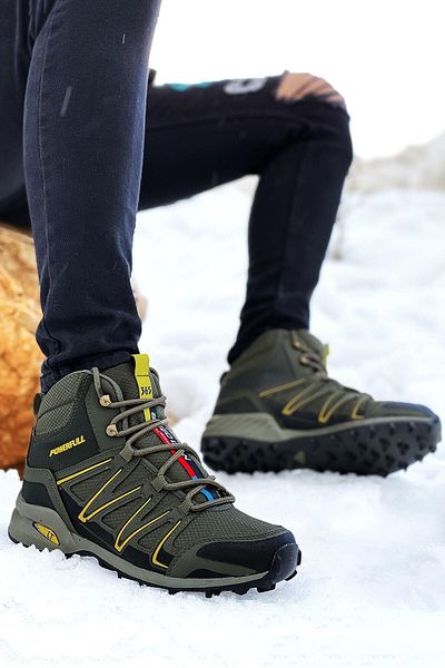 BIG KING Χακί Μπότες Trekking εξωτερικού χώρου