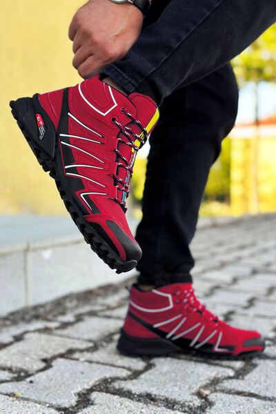 BIG KING Red Outdoor Trekking Boots