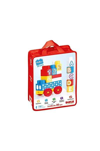 DOLU OYUNCAK مكعب مع حقيبة 20 - لعبة يوبي