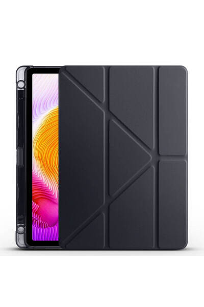 Fibaks Xiaomi Redmi Pad SE 11 inç Kılıf Kalem Bölmeli Katlanabilir Standlı Koruyucu Kapak