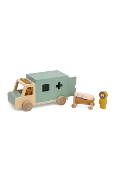 Trixie - AMBULANȚĂ DIN LEMN - AMBULANI AHȘAP