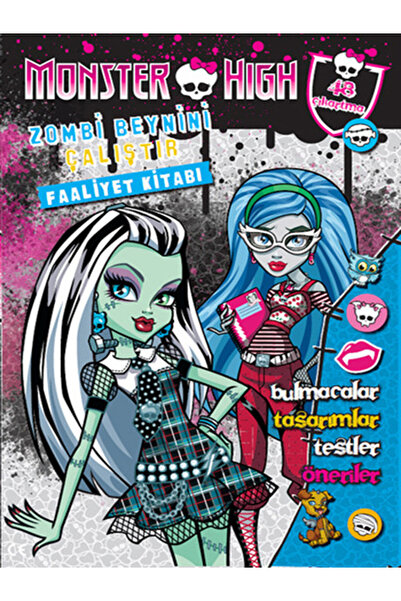 Doğan Kitap Monster High: Zombi Beynini Çalıştır (6 Yaş Ve Üzeri)-Kolektif